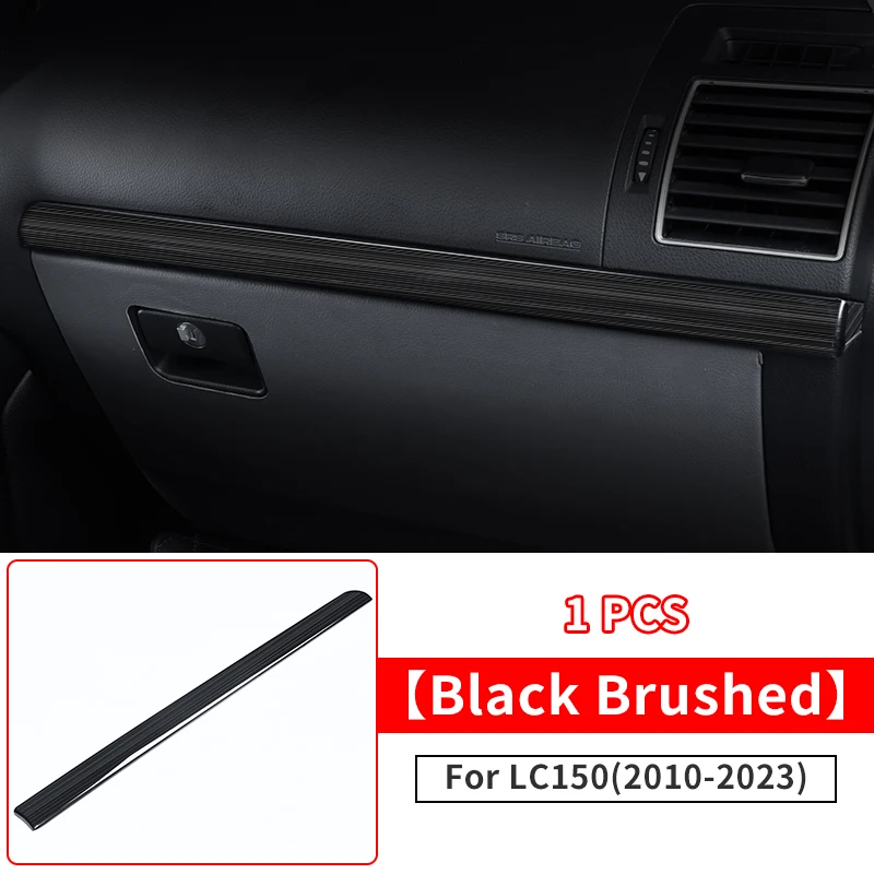 

Для правого руля автомобиля 2010-2023 Toyota Land Cruiser Prado 150 центральная консоль Декоративная полоса Lc150 J150 аксессуары для интерьера 2022 2021 2020 2019 2018 2017 2016 2015 2014 2013 2012 2011