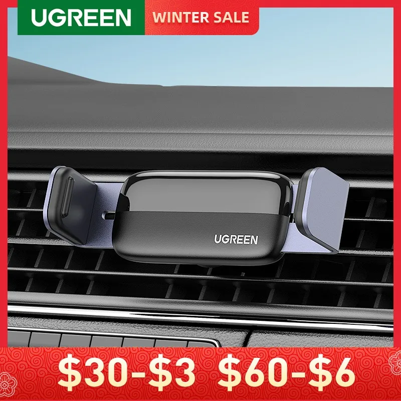 

UGREEN Car Phone Holder Stand Mobile Phone Support iPhone Xiaomi Redmi Huawei Cell Phone Holder In Car For iPhone 13 12 Samsung