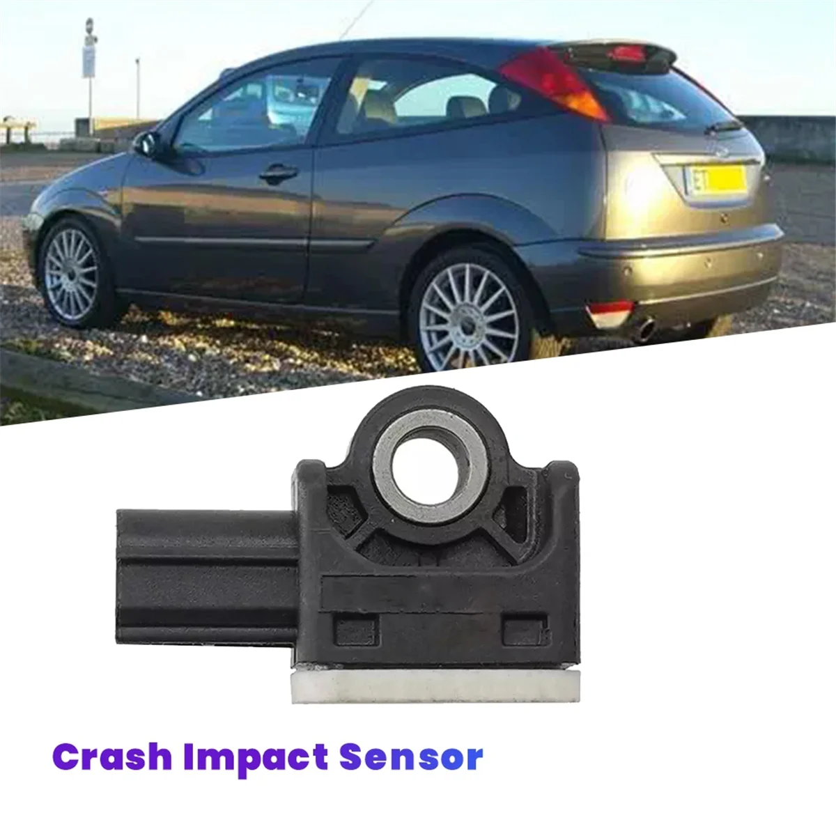 Автомобильный датчик удара F1ET-14B345-AA для Focus MK3 C346 2015-2018 задний левый столкновений