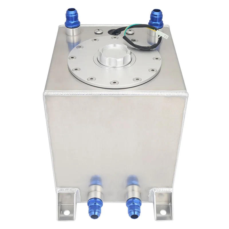 

20 L/5 Gallon Racing Fuel Cell Tank, Lightweight Aluminum Car Fuel Cell Gas Tank