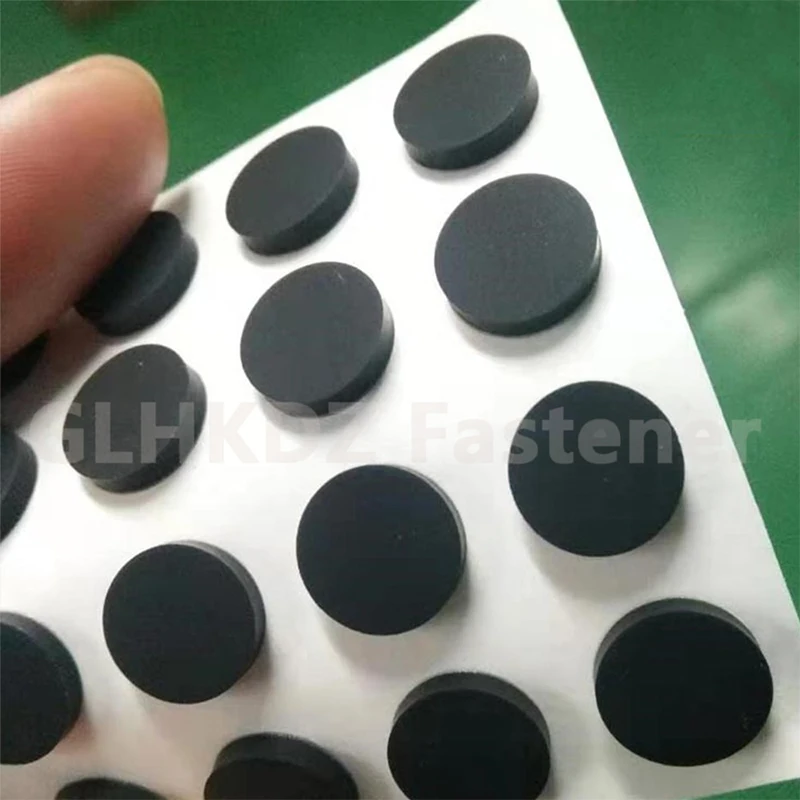 Круглые самоклеящиеся прокладки для мебели диаметром 4 5-17 мм из силикона и резины