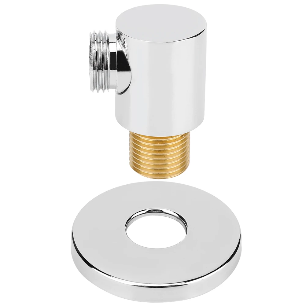 

Household Copper Wall-Mounted Shower Hose Connector Wall Elbow Bathroom Accessories G1/2in Shower Shower Shower
