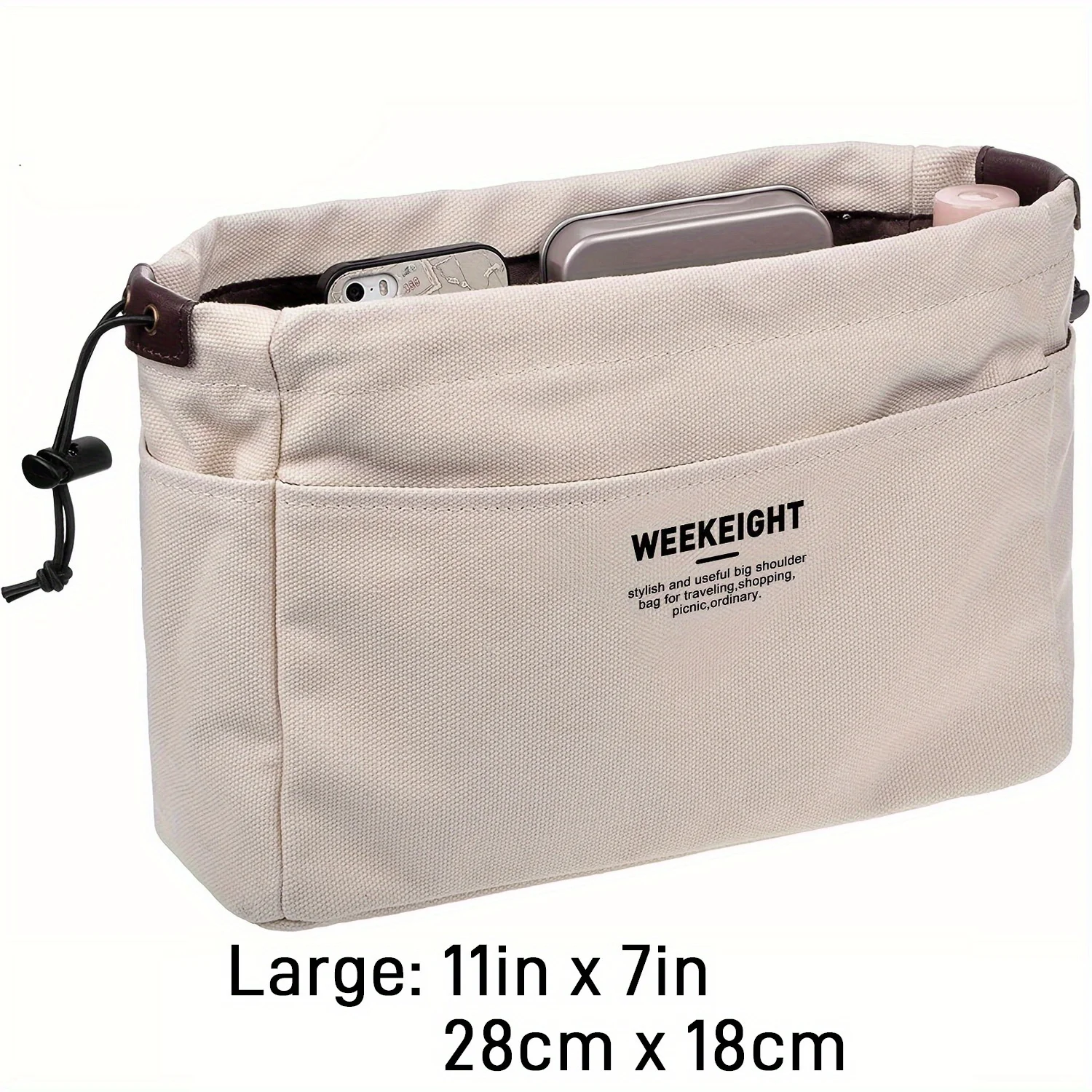 

Канвасная сумка-органайзер