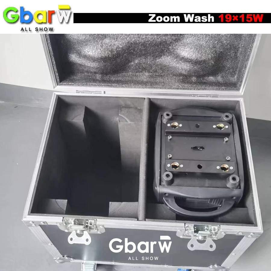 Чехол с подвижной головкой 19x15w Lyre Wash Zoom Rgbw LED Beam Spot Stage DMX Dj светильник s Disco |