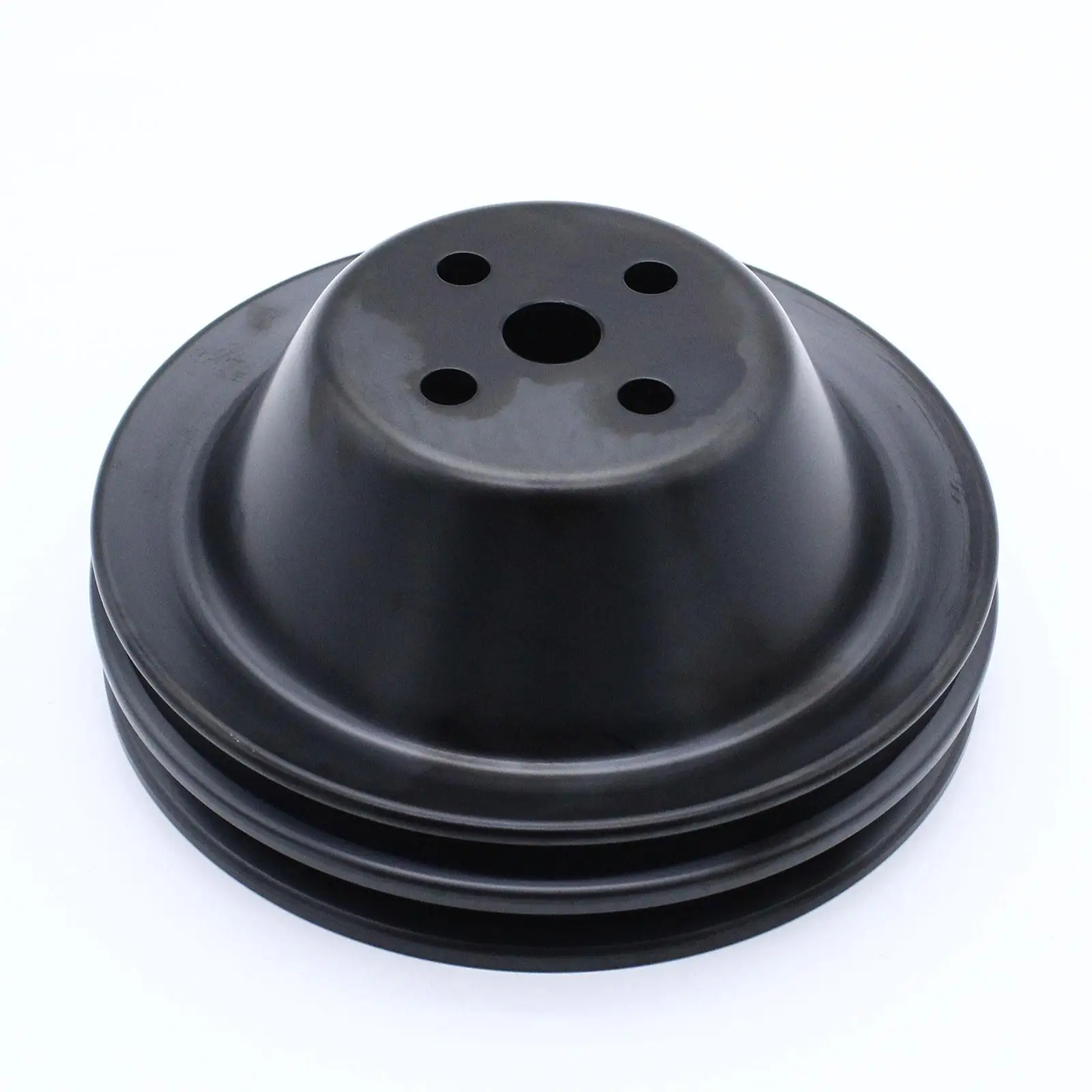 

Короткий шкив водяного насоса, замена 2 пазов, черный стальной Swp, подходит для маленького блока Chevy Sbc 262 283 267 350 302