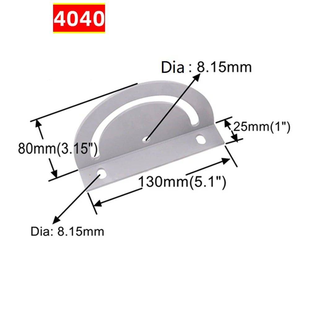 

180 Degree Steering Connecting Plate Silver Carbon Steel Corner Bracket For Aluminum Extrusion 3030/4040 Series Plate