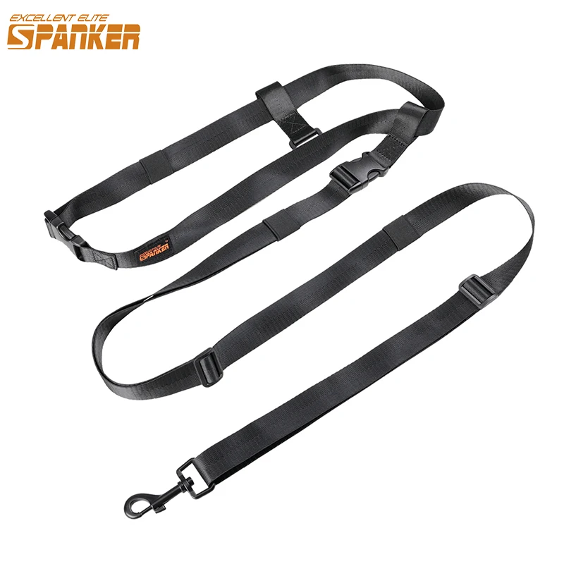 

EXCELLENT ELITE SPANKER Dog Leash Pet Nylon Traction Rope Sport Training Supplies Outdoor Running Jogging for Small Dogs