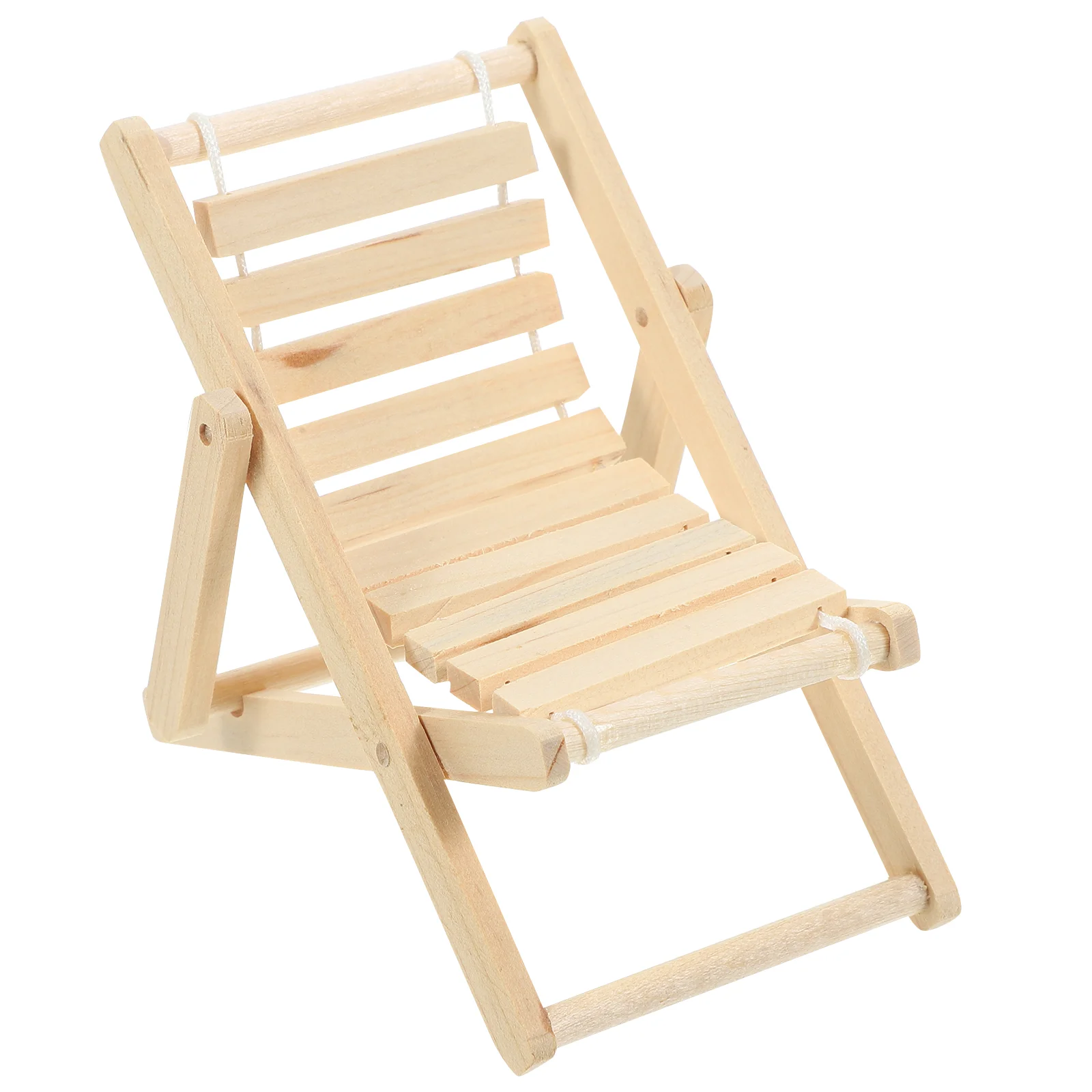 

House Miniature Beach Chair Model Micro Landscape Beach Chair Furniture Model