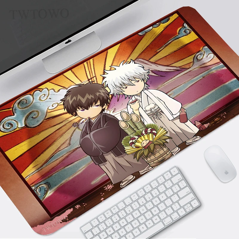 

Gintama Mouse Pad Gamer XL HD Custom Home New Mousepad XXL MousePads Soft Carpet Anti Slip Office PC Table Mat Mouse Mat