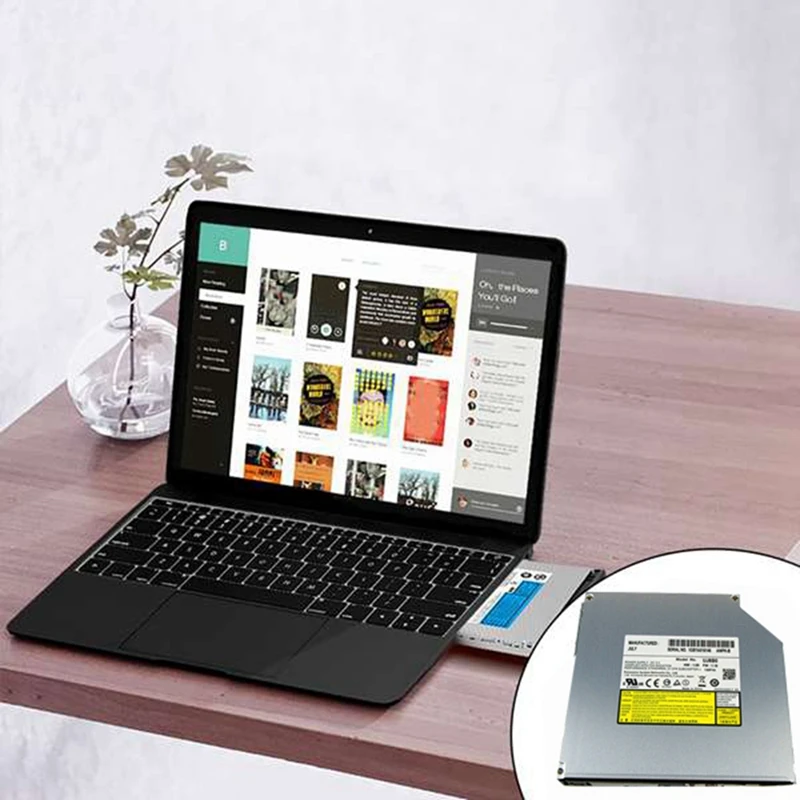 

AYHF-ноутбук со встроенной DVD-горелкой для MSI GE60 GE702PE SATA с последовательным портом, 12,7 мм, устройство для записи DVD для ноутбука + панель с поддержкой D9 Burn