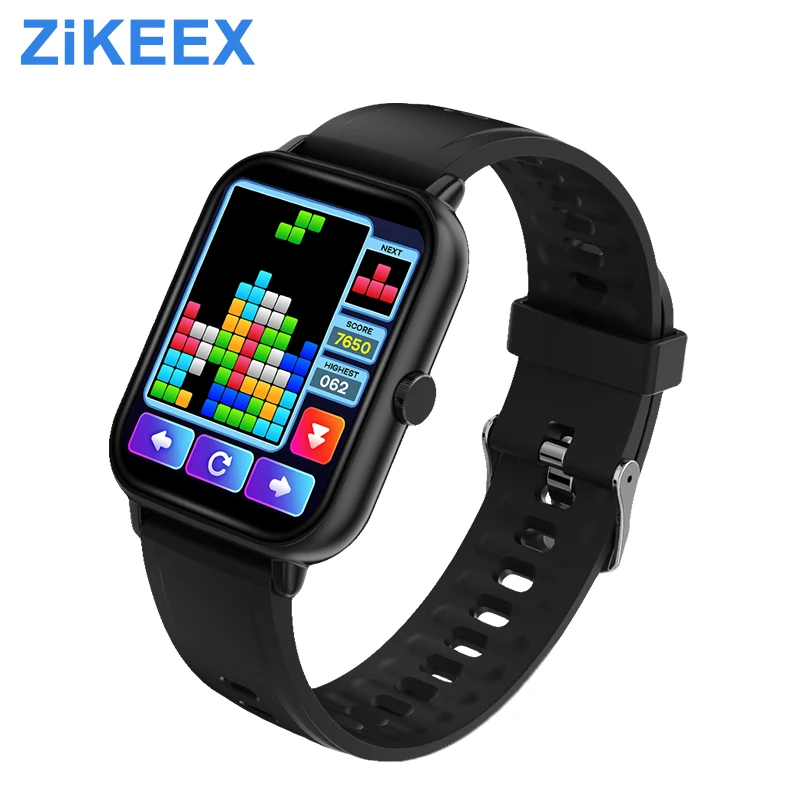 Смарт-часы ZiKEEX 2022 для мужчин и женщин водонепроницаемые IP67 с поддержкой Bluetooth