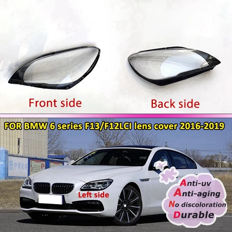 Крышка автомобильной фары с прозрачными линзами абажур для BMW 6 серии F06 F12 F13 M6 630 640