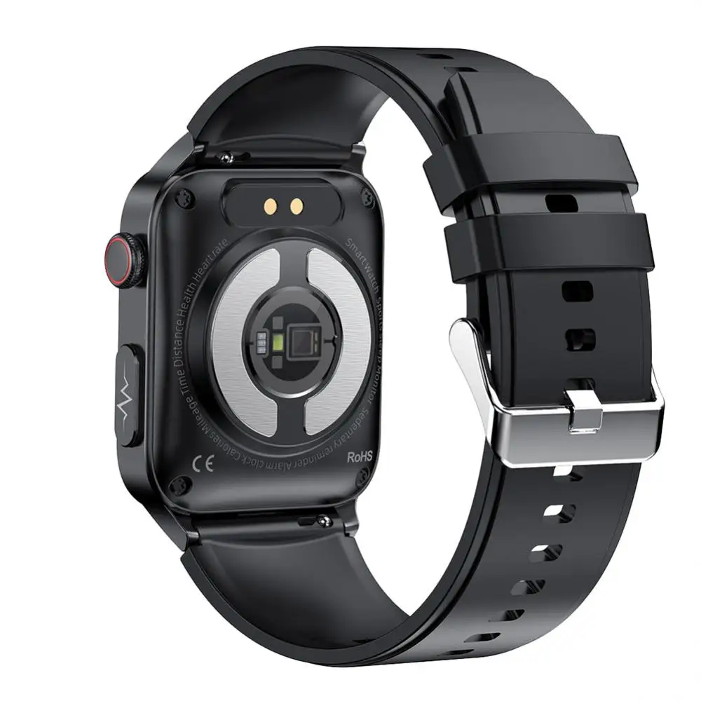 

2023 New Blood Glucose Monitor Health Smart Watch Men ECG+PPG Blood Pressure Measurement IP68 Waterproof Sport SmartWatch Men