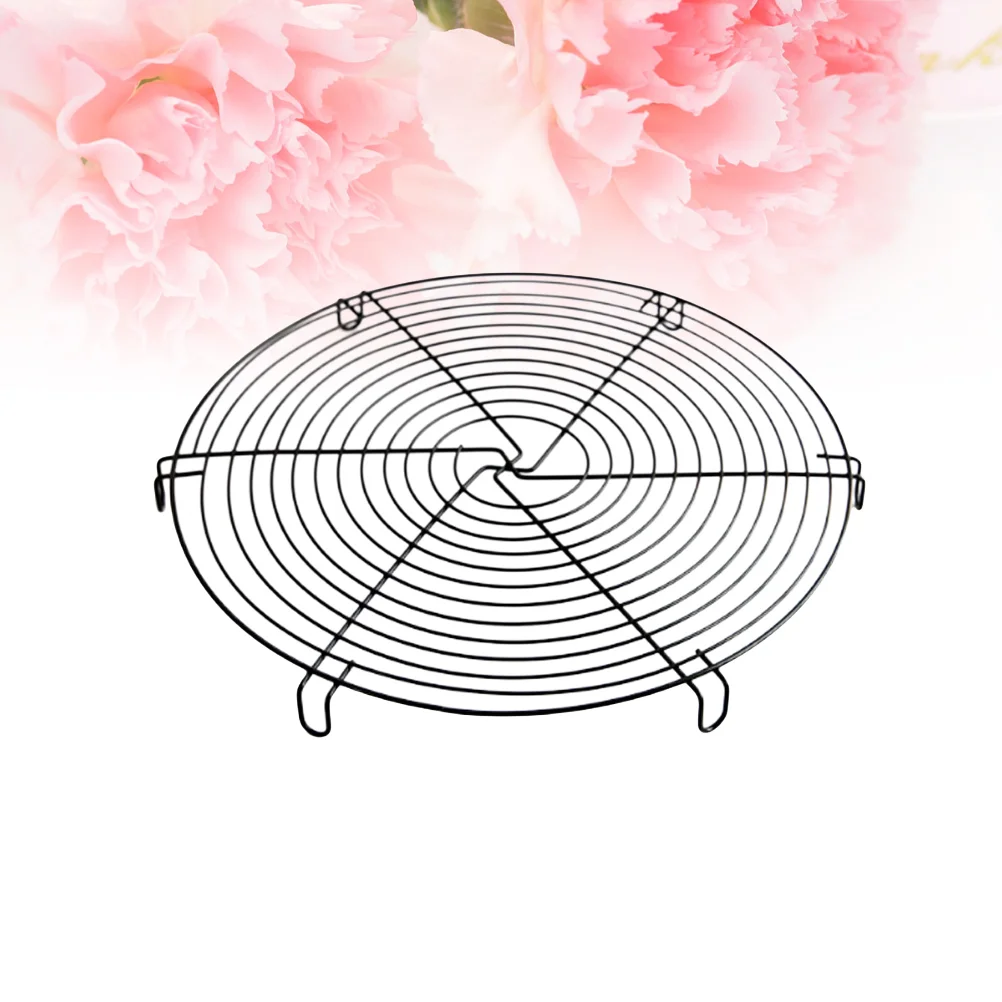 

Rack Steamer Steamround Wire Cooling Cooking Metal Tray Pressure Cooker Stand Steaming Cake Air Fryer Pot Stove Ring Support Wok