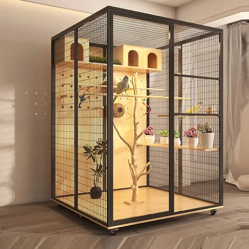 Черные клетки для попугаев переноска ящик разведения собак игрушки шиншиллы