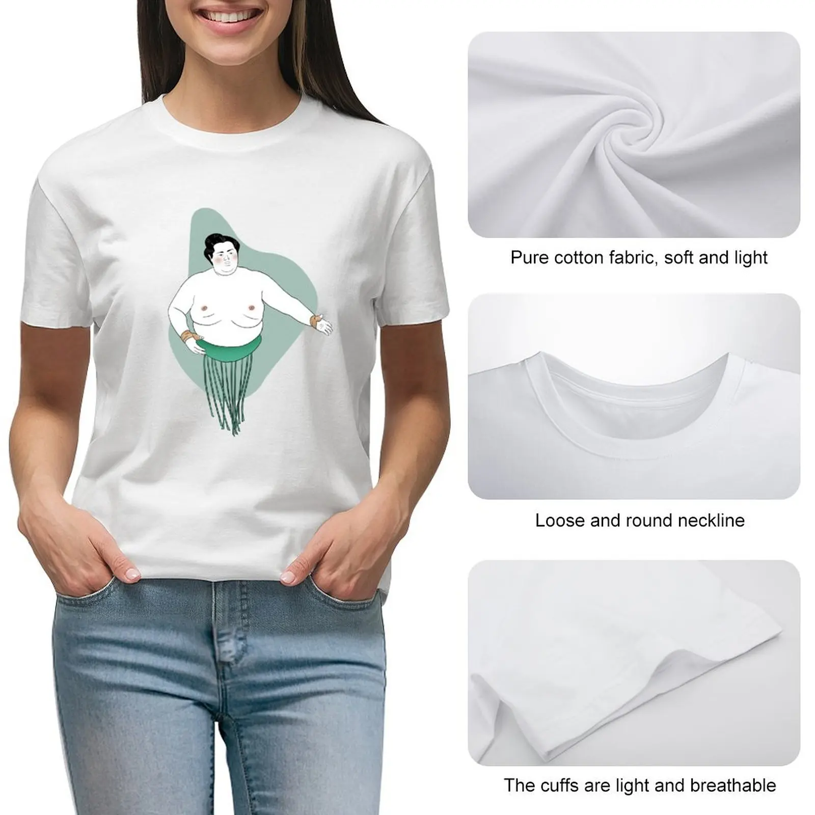 Футболка Sumo - Rikishi Kotonowaka женская одежда блузка винтажная футболки для женщин