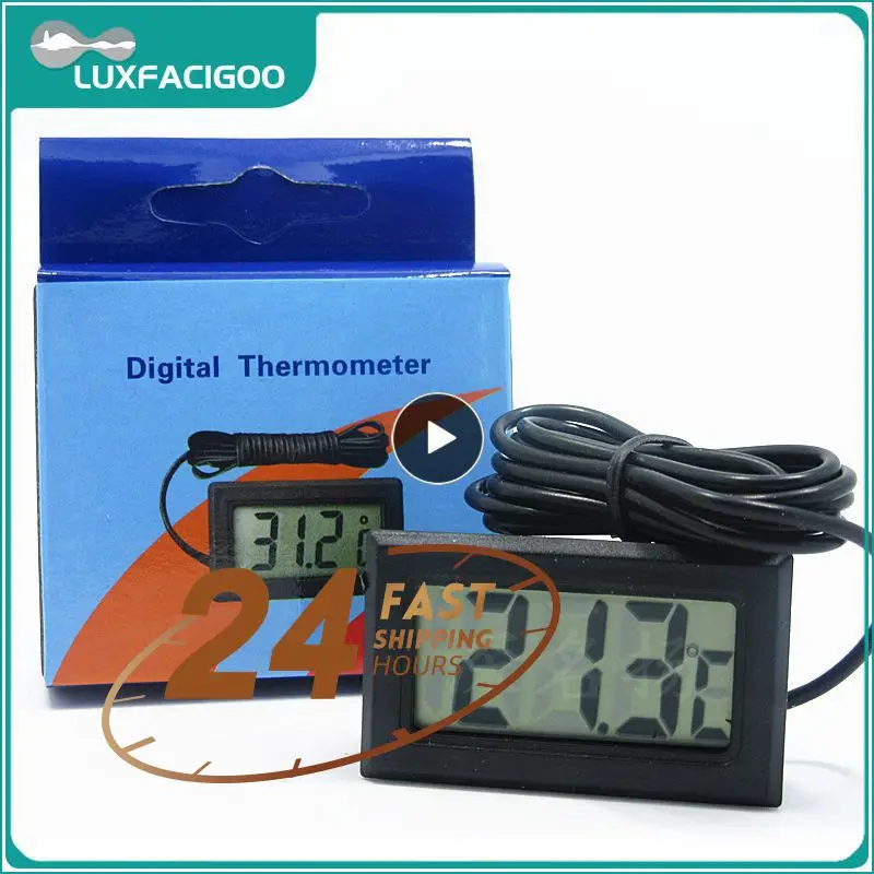 

LCD Digital Thermometer Aquarium Refrigerator For Freezer Temperature -50~110 Degree Refrigerator Fridge Thermometer