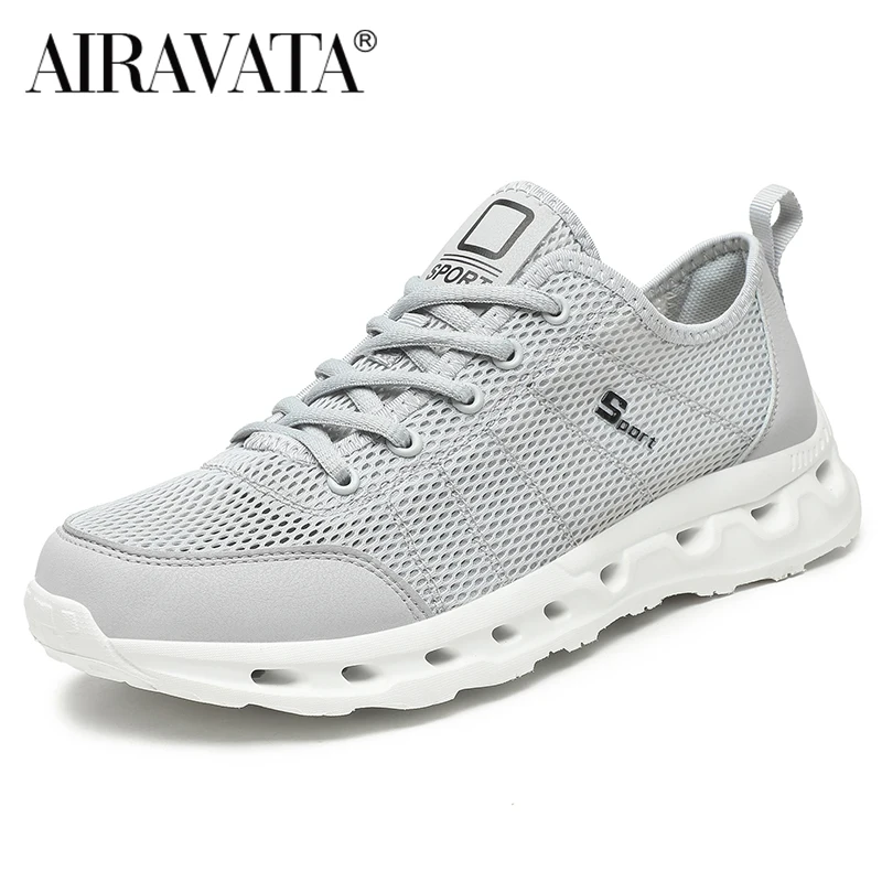 Men Walking Shoes Beach Wading Shoes Mesh Breath Cushion Durable Casual Summer Male Water Shoe