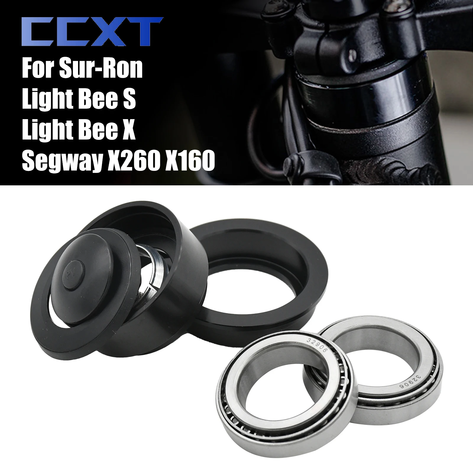 

Подшипник рулевой колонки для электромотоцикла, подшипник для внедорожника, подшипник для Sur Ron светильник Bee X & светильник Bee S для Segway X160 X260