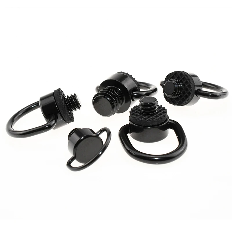 

Camera Accessories Shoulder Strap Safety Buckle Metal Screw 1/4 Camera quick strap safe connection ring