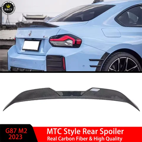 G42 G87 M2 MP стиль углеродное волокно задний спойлер багажника крыло Decktail для BMW G42 2 серии 2-дверный 2022 +