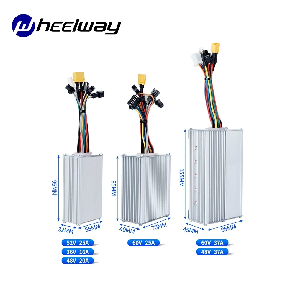 Контроллер электродвигателя BLDC, 16 А, 20 А, 25 А, 37 а