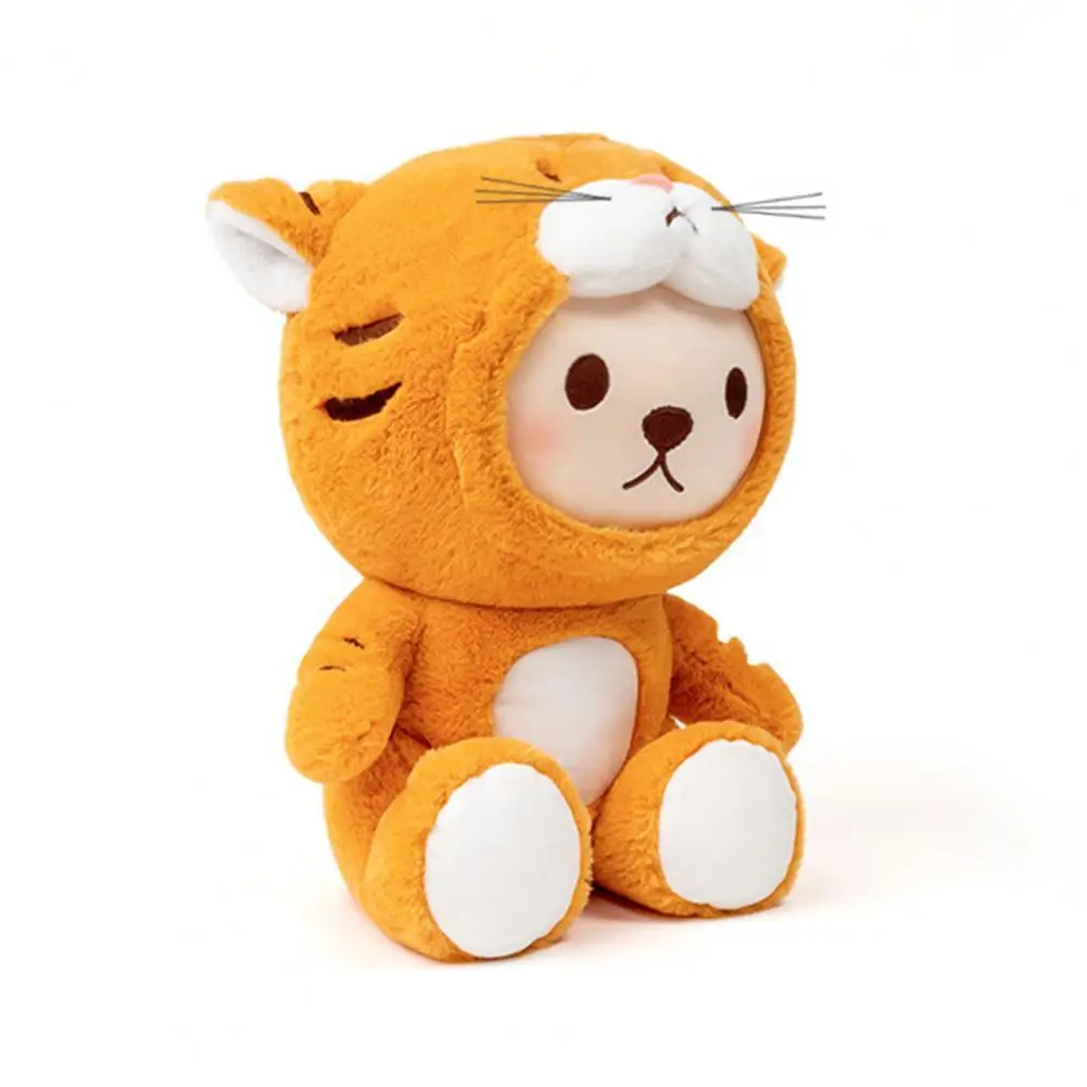 

Tiger Plush Doll Desktop Decoration Adorable Fluffy 2022 Chinese New Year Zodiac Tiger Plush Toys Plush Toy for Party