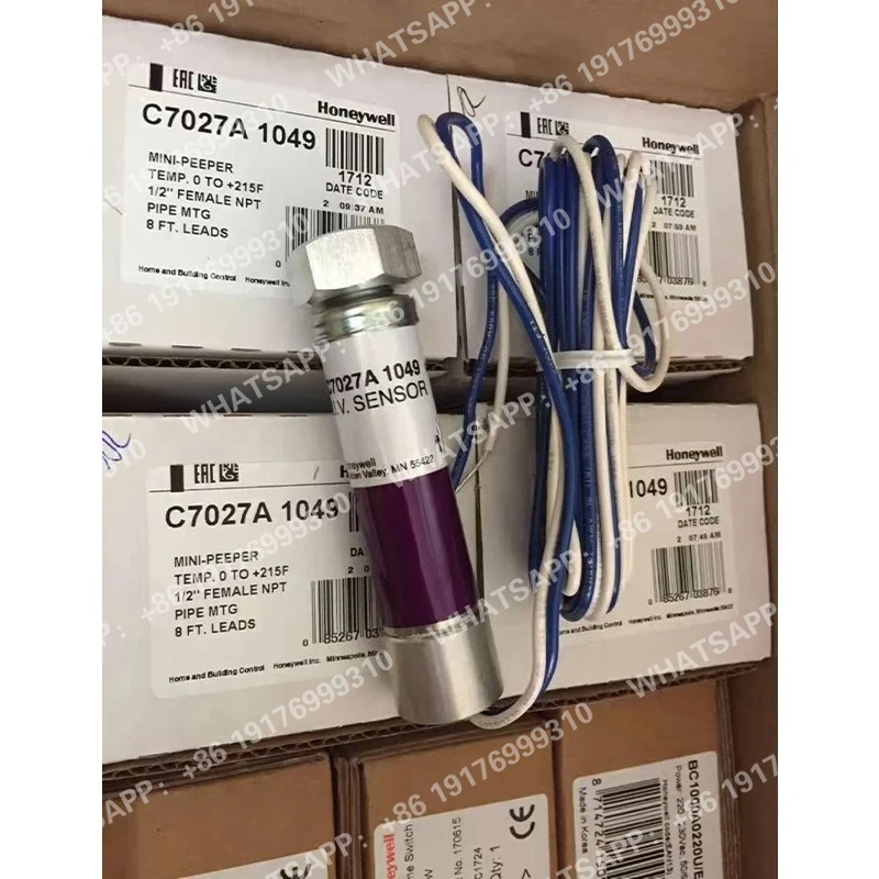 Фото Детектор пламени Honeywell C7027A1049 C7027A1023 C7035A1064 №1