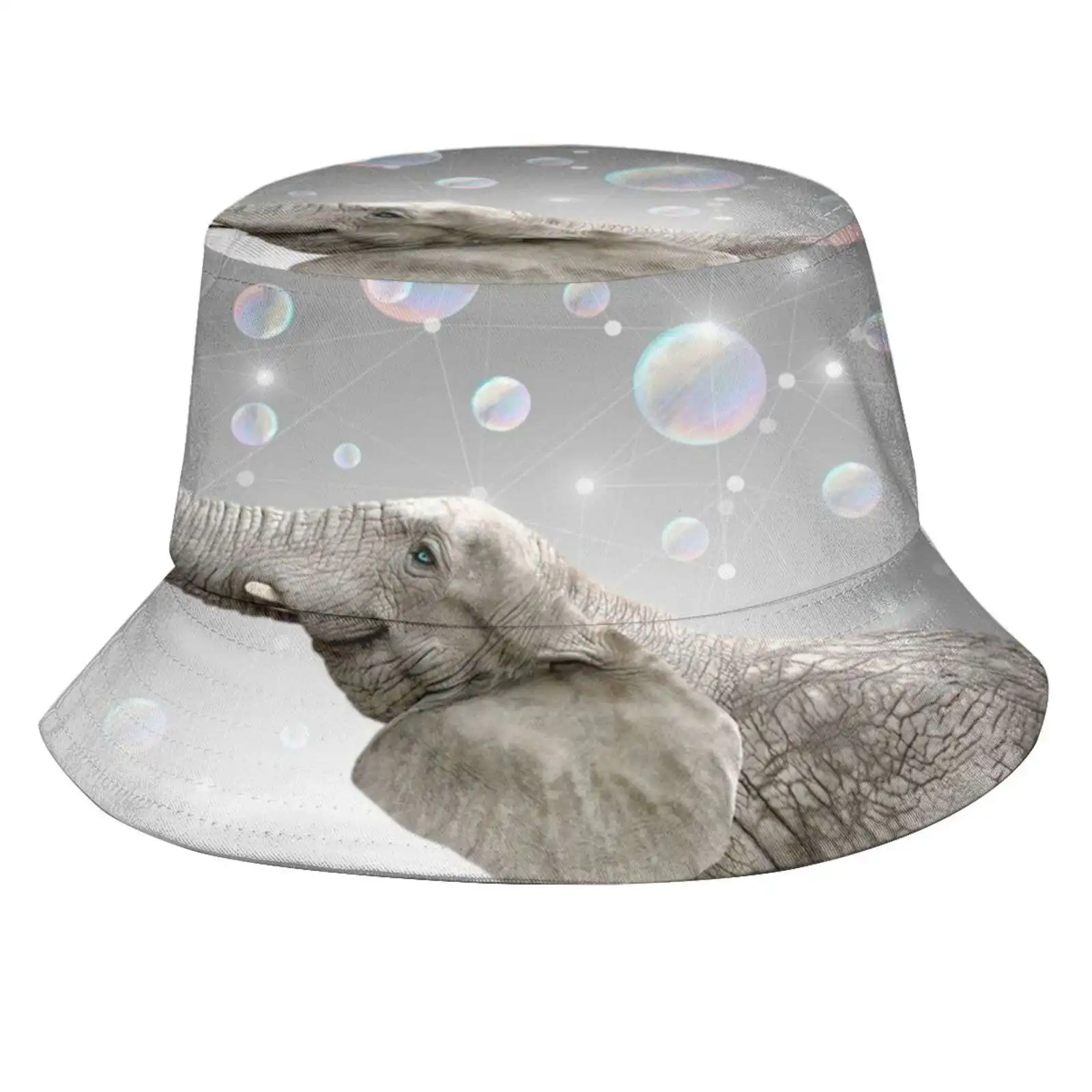 

Simple Things Are The Most Extraordinary Print Bucket Hats Sun Cap Elephant In The Clouds Elephant Bubbles Elephant Dreams