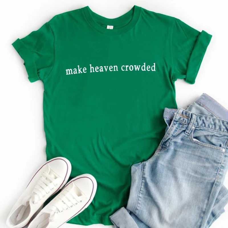 Футболка с надписью Make Heaven