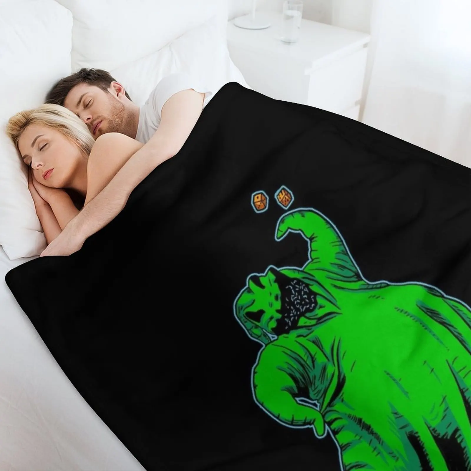 Одеяло Oogie Boogie рождественские подарки на Хэллоуин дизайнерская кровать плед