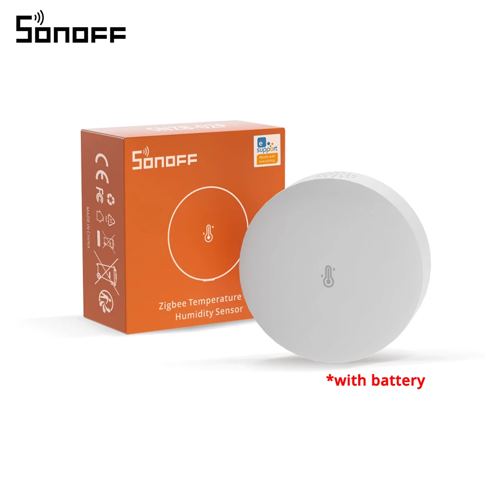

SONOFF SNZB-02P датчик температуры и влажности Zigbee