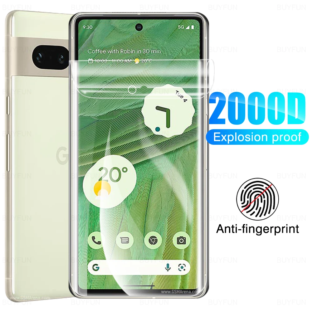 

1-4 шт. Гидрогелевая Защитная пленка для Google Pixel 7 Pro, Защита экрана для Google Pixel 7, защитная пленка