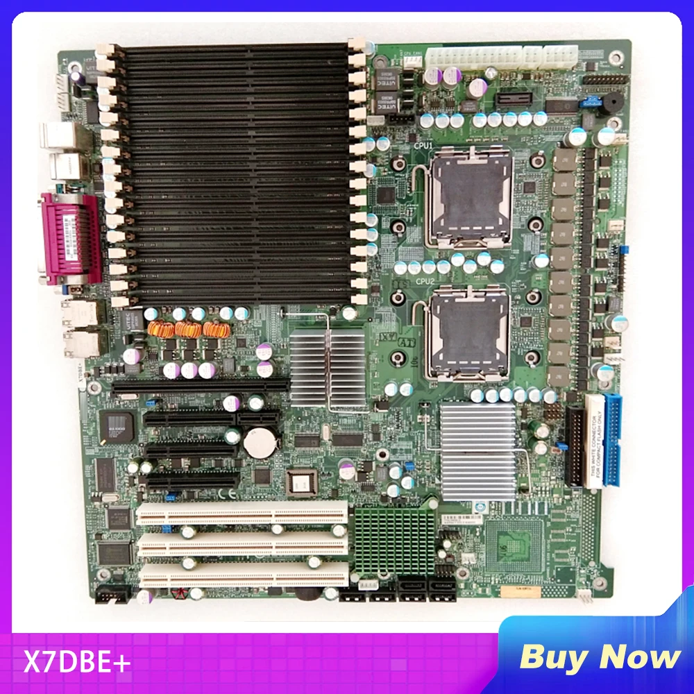 

Server Motherboard For SuperMicro X7DBE+ 5000P LGA771 Will Test Before Shipping