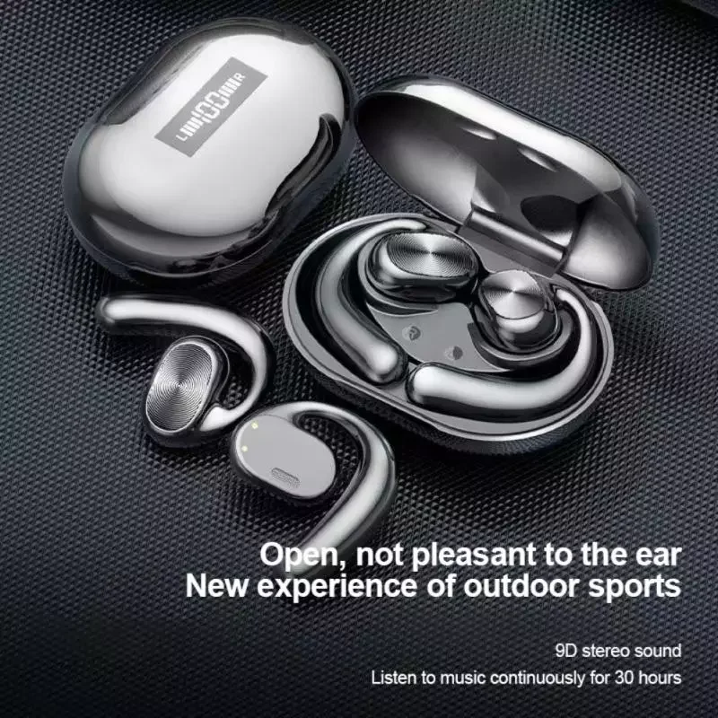 

Новая спортивная беспроводная гарнитура j99 tws с ушным крючком, Беспроводная Bluetooth-гарнитура с шумоподавлением 5.2, водонепроницаемые наушник...