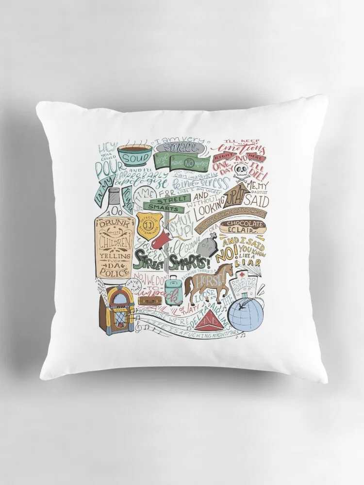 (С цветным изображением) Джон мулани компиляция диванная Подушка Наволочка для