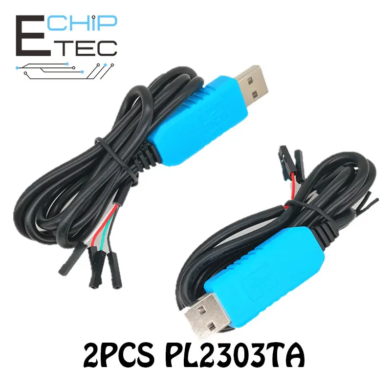 

Free shipping 2PCS PL2303 TA USB TTL RS232 Convert Serial Cable PL2303TA Compatible with Win7 Win8 Win10 vista