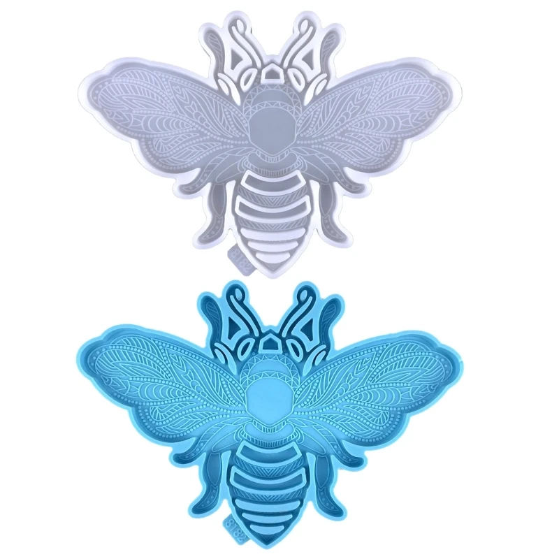 

Shiny Glossy Silicone Resin Molds Little Bee-shape Storage Mold DIY Pendant Ornaments Jewelry Epoxy Resin Crafting Mold