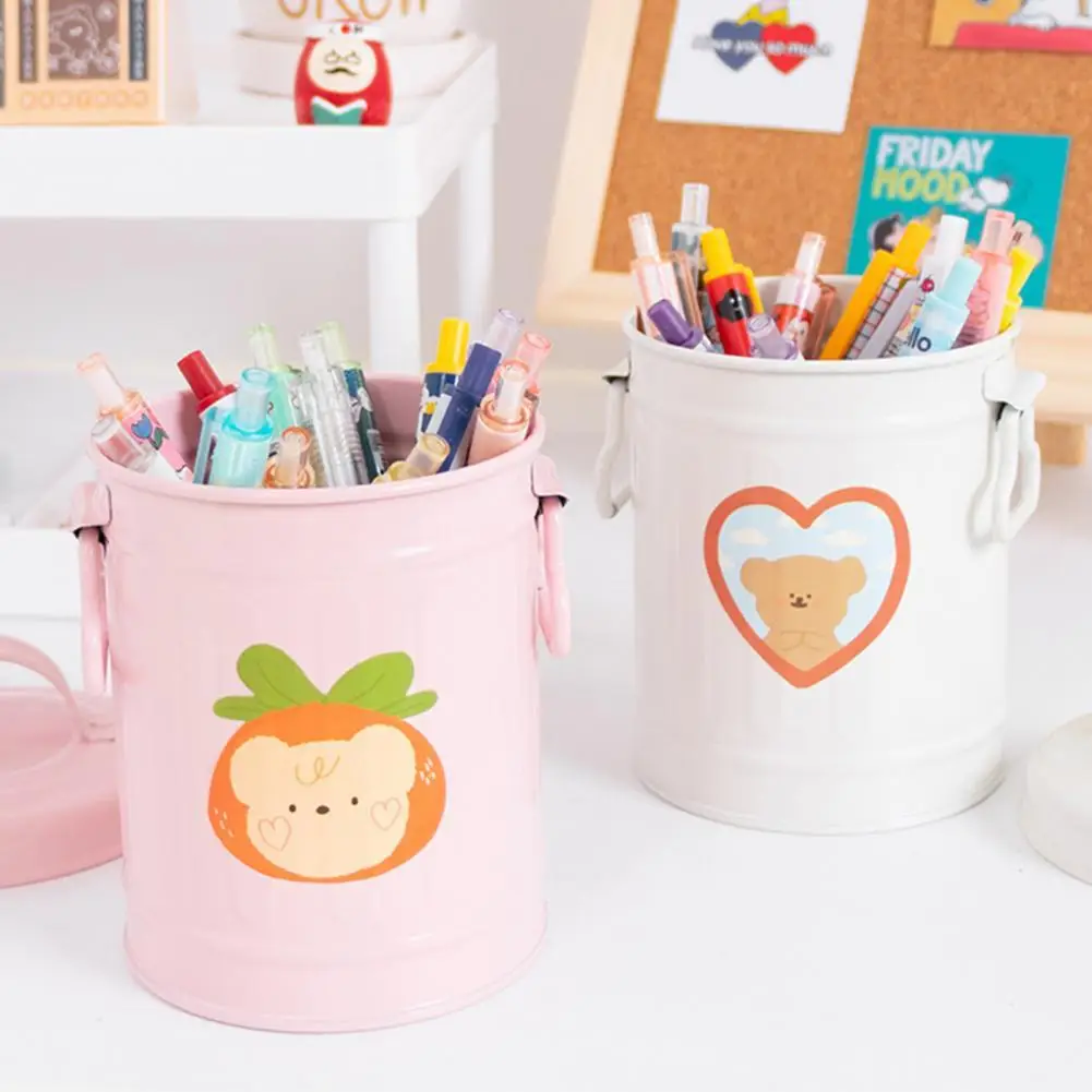 

Pencil Holder Wear-resisatnt Opening Design Conveneint Desktop Sundries Pencil Storage Box Pencil Case Office Stationery