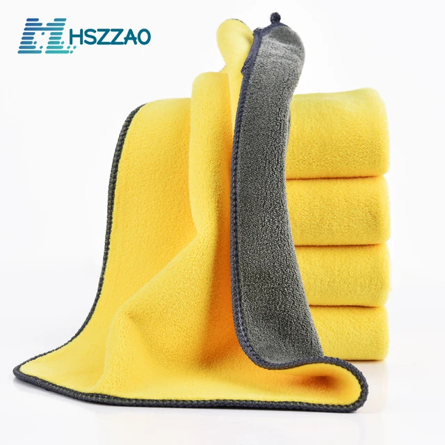 Car Detailing Microfiber Towel Car Wash Accessories Microfiber For The Car Interior Dry Cleaning Auto Detailing Towels Supplies 1