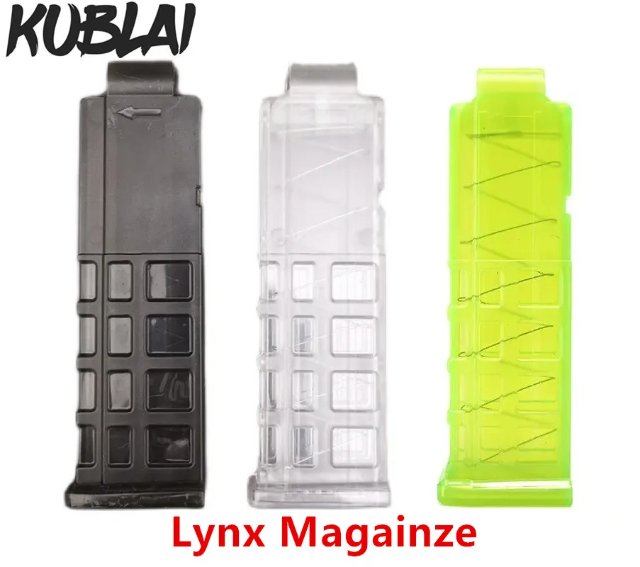 

Литье под давлением KUBLAI Lynx Magainze, черный/белый/зеленый