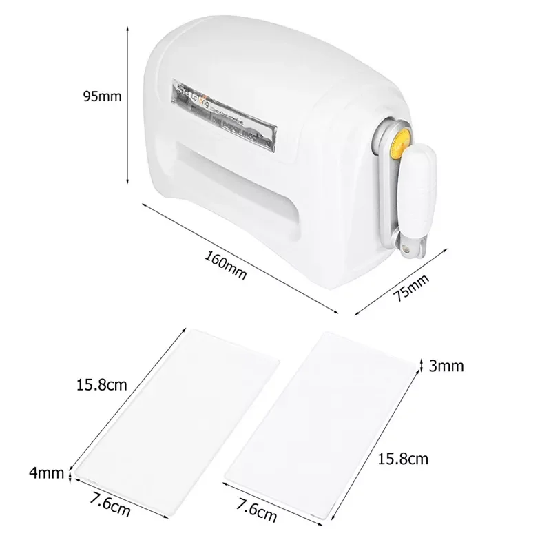 

Portable Mini Die Cutting Machine For DIY Scrapbooking Embossing Crafts Photo Paper Card Decorations Handmake Projects Tools
