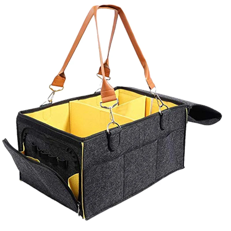 

Portable Baby Diaper Box Storage Bag Storage Box Large Parenting Essentials Storage Box Baby Travel Bag Baby Bag Organizer