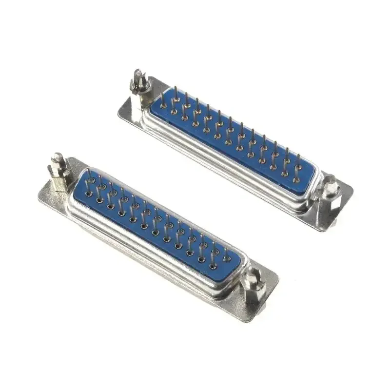 5 шт. DB25 DP25 розетка/штекер RS232 25-жильные стандартные последовательные розетки с