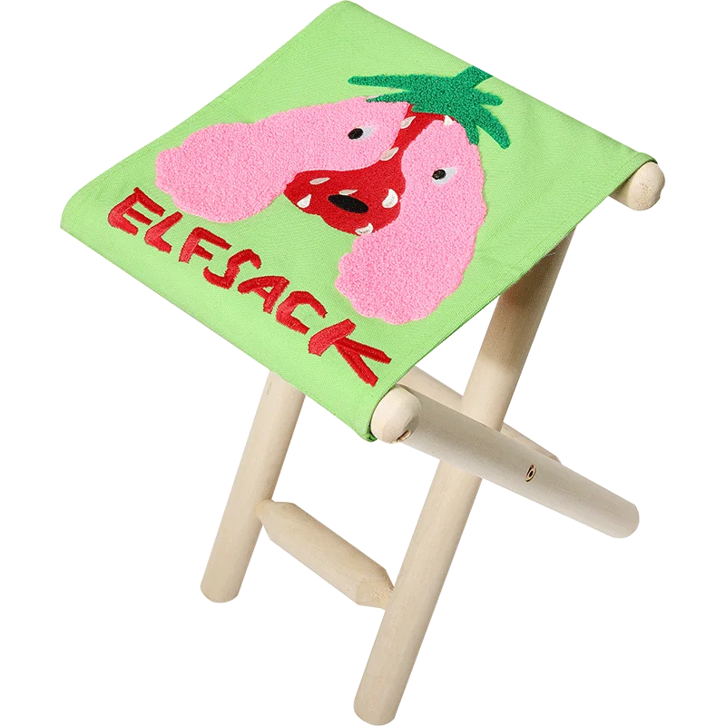 

Elfsack складной стул Dopamine Fun из хлопка