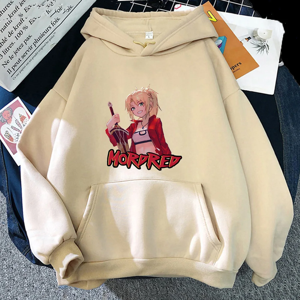 Толстовки Fate Grand Order с мультяшным принтом Harajuku Kawaii толстовки длинными рукавами