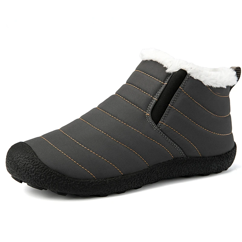 

Men Women Winter Warm Shoes Waterproof Snow Boots Waterproof Winter Footwear Unisex Ankle Winter Boots Large Size 35-46
