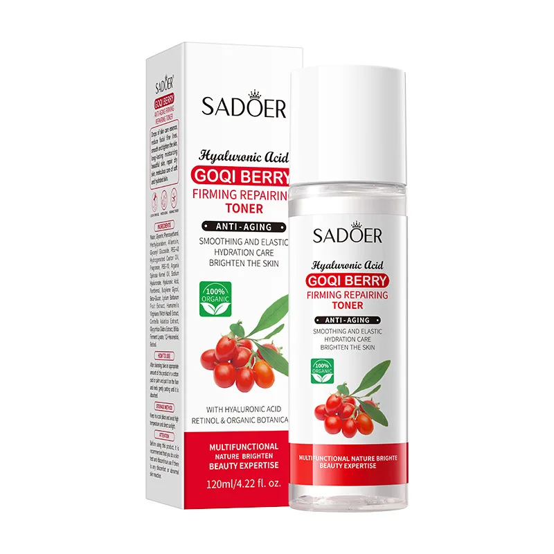 Тоник WolfBerryes для лица эссенция Годжи увлажняющая против морщин ягода укрепляющий