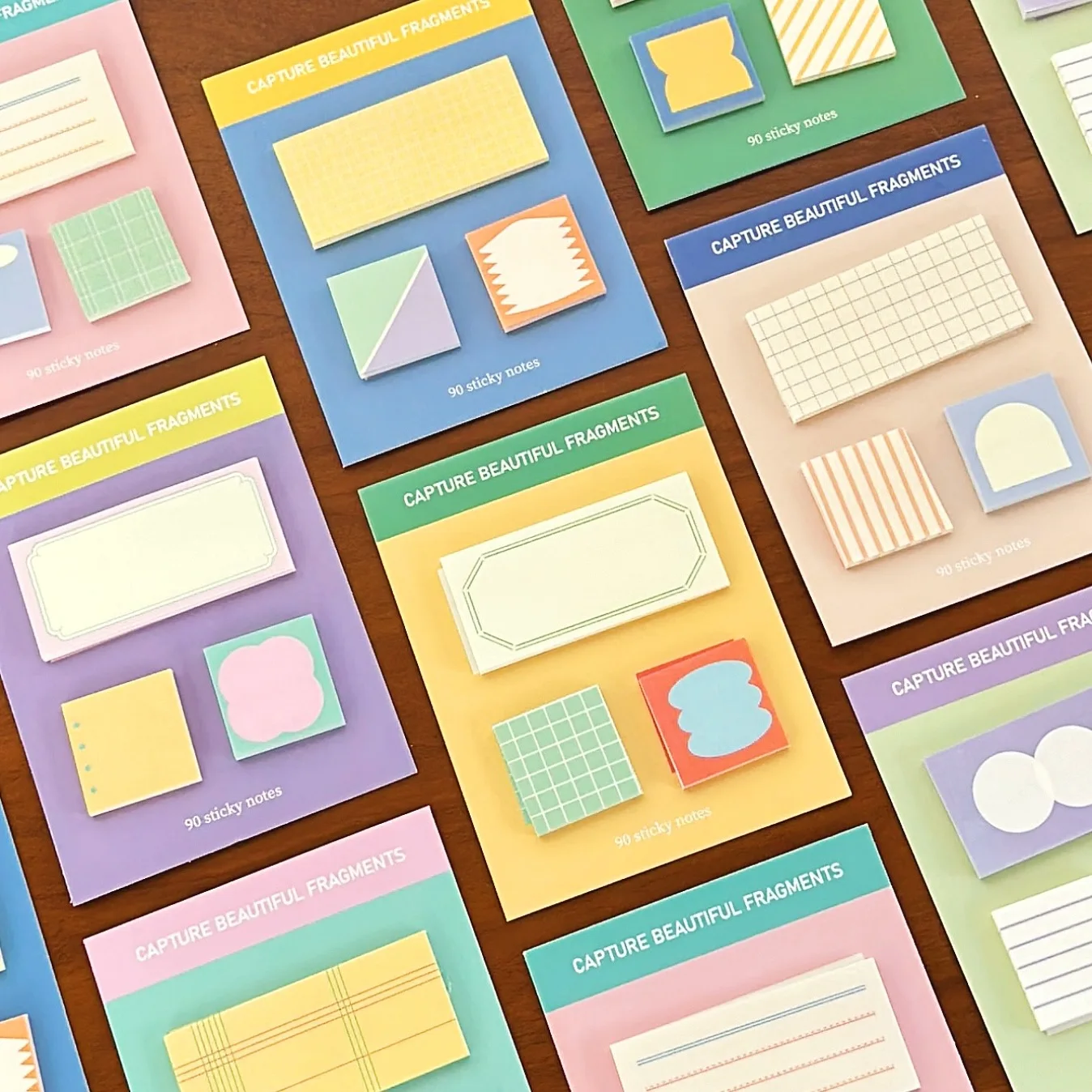 Комбинированные Заметки В Корейском Стиле. Удобные Липкие Бирки. Самоклеящиеся