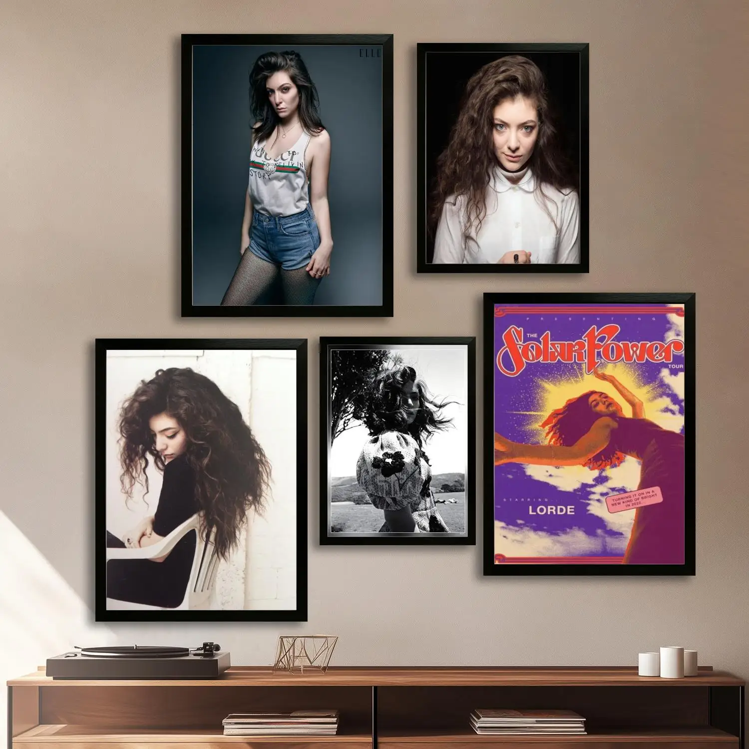 Печать на холсте Lorde современная картина